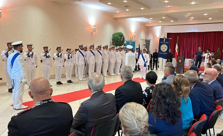 L'Ente per i Parchi Marini Regionali presente alla cerimonia di cambio Comando della Capitaneria di Porto di Vibo Valentia